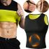 Корректирующая майка сауна Hot Shapers для похудения унисекс высокий вырез неопреновая утягивающая майка-сауна Хот Шейперс, жиросжигатель для живота