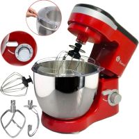 Household planetary mixer dough mixer Domotec MS-1368 1500W with bowl 4 l, Stationary kitchen mixer table for kneading dough 1500 W