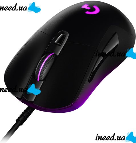 Игровая компьютерная мышь Logitech G403 Gaming Mouse проводная USB геймерская мышка с RGB подсветкой для ПК компьютера и ноутбука G-403 Черная