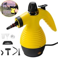 Ручной бытовой пароочиститель V-MART T-005 1200Вт, Портативный парогенератор DF-A001 высокой температуры и высокого давления 220 В для дома Желтый