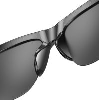 Умные солнцезащитные очки Cykote F-06 Bluetooth с микрофоном и динамиком, Универсальные водонепроницаемые блютуз очки для защиты от солнца Черные