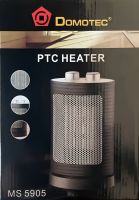 Электрический настольный тепловентилятор Domotec Heater MS-5905 напольный обогреватель с вентиляцией для дома на 15 кв.м 1500W дуйка на 3 режима 