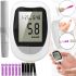 Глюкометр з тест смужками Blood Glucose Meter JD-92 BGM503 апарат для вимірювання цукру в крові тестер рівня глюкози для діабетиків на батарейках