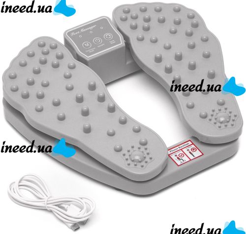 Вибрационный массажер для ног Plantar Acupoint Foot Massager LKL-1666 электрический акупунктурный вибромассажер для стоп с функцией подогрева от сети