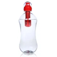 Спортивная герметичная бутылка с фильтром для питьевой воды Water Filter Bottle, объемом 550 мл для занятий спортом, Мягкая бутылка для очистки воды