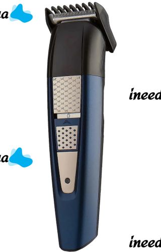 ProMozer MZ-2030 3in1 cordless hair trimmer with attachments for cutting beard nose and ear hair, Cordless trimmer shaver Moser MZ2030 Blue