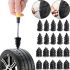 Ремкомплект для безкамерних шин Tire repair nail 20шт гумові цвяхи комплект саморізів для ремонту покришок автомобіля скутера мотоцикла в коробці 