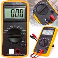 Universal Digital Multimeter Digital CM 9601A, High-precision Tester Capacitance and Capacitor Meter DT-9601A with Tilt Display and Support