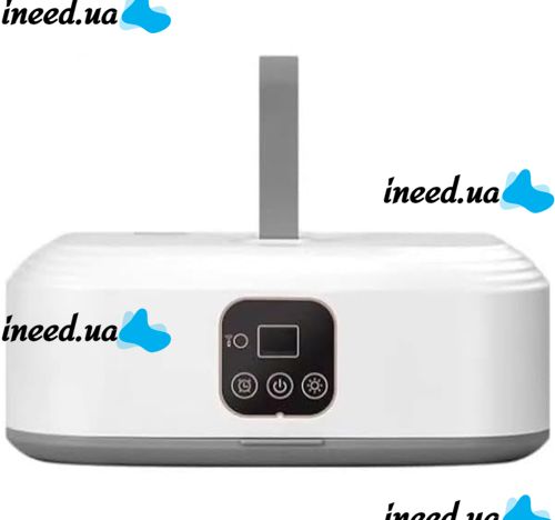 Подвесная сушилка осушитель для одежды Folding Clothes Dryer GYJ-002 с таймером, Вертикальная складная электросушилка для сушки белья от сети Белая