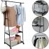 Напольная вертикальная стойка вешалка для одежды Coat Rack Traingular 160Х55 см многофункциональная передвижная полка для хранения вещей до 20 кг
