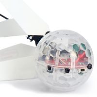 Летающий шар Whirly Ball Led светодиодный диско шарик с датчиком приближения, летит за рукой с сенсорным управлением игрушка с RGB подсветкой