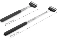 Telescopic Folding Scraper Yeipis Tickle grab XL-740 20-68 cm for back, Massage Folding Carding Brush for 5 sections for massage and Itching Relief