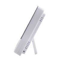HTC-1 Electronic Room Thermometer LCD Alarm Clock, Calendar, Indoor Humidity Meter, Digital Hygrometer for Home