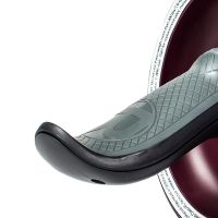 Ролик для пресса с ковриком U-Power AB-Carver Pro с возвратным механизмом, Гимнастический тренажер одинарное колесо для тренировки мышц + коврик