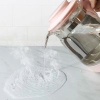 Self-adhesive Kitchen film 3m x 60cm Supretto WM-360 white marble, waterproof, vinyl for kitchen surfaces, walls, stoves, furniture