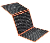 Foldable Portable Xinpuguang 20W 3-section Solar Panel for 2 USB Phone Charging, Waterproof Flexible Battery for Camping and Hiking