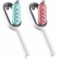 Универсальная щетка Pet Cleaning Hair LY-364 для сухого и влажного вычесывания собак и котов, Расческа для груминга животных с отсеком для воды