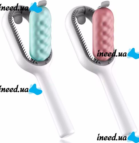 Универсальная щетка Pet Cleaning Hair LY-364 для сухого и влажного вычесывания собак и котов, Расческа для груминга животных с отсеком для воды
