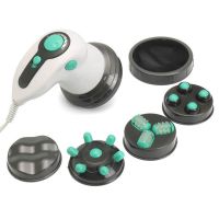 Anti-cellulite infrared massager Sculptural Body Innovation Whole body vibromassager with infrared heating, lifting effect 4 attachments