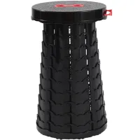 Складной туристический стул Telescopic stool 47 см раскладной телескопический табурет с ручкой, садовый пластиковый стульчик для кемпинга и пикника