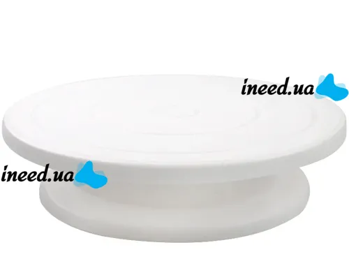Вращающаяся подставка Cake Turntable для изготовления и декорирования торта 28 cм Тортовница, Поворотный стол поднос для украшения торта 360 градусов