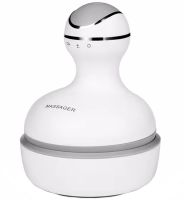 Wireless Waterproof Massager Smart Scalp Massager ST-701 for Head, Neck and Shoulders Rechargeable Massager for Cats and Dogs Verte-X 3D White