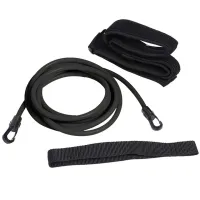Регулируемый поясной ремень для тренировок плавания Swimming Training Belt в бассейне, Тренировочные резинки для обучения плаванию взрослых и детей