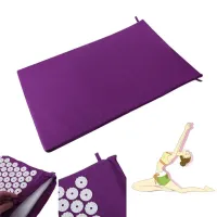 Ортопедический акупунктурный массажный коврик Acupressure Mat для спины, головы, шеи, ног, стоп, аппликатор Кузнецова для игольчатого массажа тела