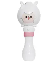 Літаючий генератор мильних бульбашок на запуску Bubble Toy з літаючим пропелером, дитяча іграшка вертушка пускає мильні бульбашки 80мл для дітей