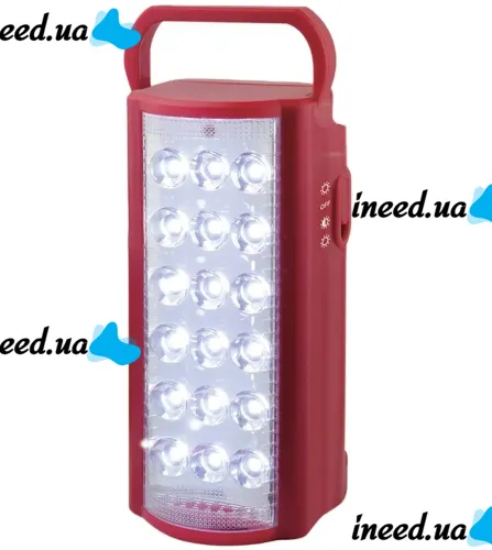 Emergency LED Lamp ALFARID Lantern (Almina) DL-2424 24 LED 6V 3Ah Rechargeable with Power Bank Function Emergency Portable Lamp 2606L