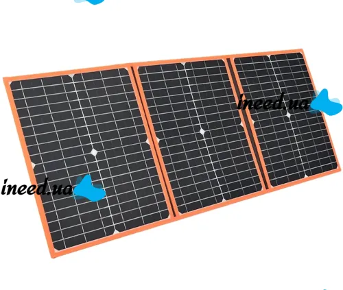Foldable Portable Xinpuguang 20W 3-section Solar Panel for 2 USB Phone Charging, Waterproof Flexible Battery for Camping and Hiking