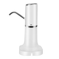 Автоматическая помпа диспенсер для бутылки питьевой воды Water Dispenser XL-145 Белая, Аккумуляторный электрический насос дозатор на бутыль кулера