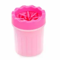 Лапомойка для маленьких собак S Pet Feet Washer Small 11 см, Емкость для мытья лап кошек, Маленький стакан очиститель лап животных