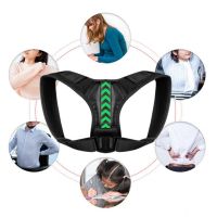 Back Belt fixing corrector of correct posture, Corset for correction and alignment of the back and shoulders, bandage, Velcro vest for the spine