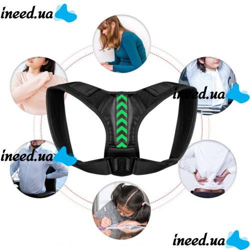 Back Belt fixing corrector of correct posture, Corset for correction and alignment of the back and shoulders, bandage, Velcro vest for the spine