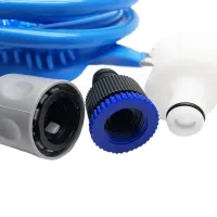 Щетка-душ на ладонь для купания крупных собак Pet Bathing Tool со шлангом Pet washer, Силиконовая массажная перчатка для мойки домашних животных
