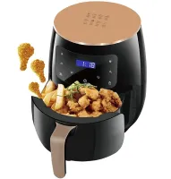 Безмаслянная аэрофритюрница мультипечь Air Fryer Extra Large Capacity ZP-085 7.5л 3200W с регулировкой температуры, Фритюрница с функцией аэрогриля
