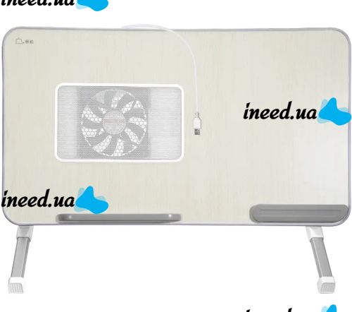 Складной стол трансформер для ноутбука NoteBook Cooling Table A9 с функцией охлаждения, портативная охлаждающая подставка с USB-вентилятором А9,  A-9 