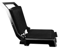 Электрический контактный гриль Bitek BT-2687 3000W прижимной двухсторонний электрогриль для мяса с антипригарным покрытием и таймером от сети 220V