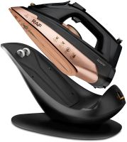 Iron with steam generator RAF R.1305 2600W 300 ml steam iron with ceramic soleplate and vertical steaming on a stand for ironing clothes
