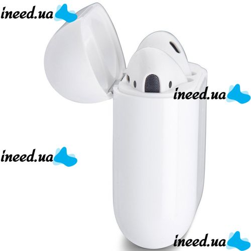 HBQ Ifans TW Airpods Wireless Bluetooth Headphones in White i7s, i12 Case