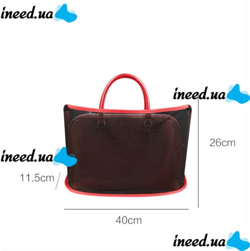 Многофункциональная сумка для авто Pocket Handbag Holder, Автомобильный органайзер в машину, Ограничитель для животных Сетка карман 40x26 см