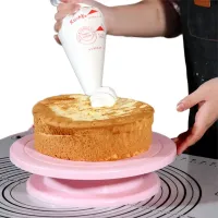 Вращающаяся подставка Cake Turntable для изготовления и декорирования торта 28 cм Тортовница, Поворотный стол поднос для украшения торта 360 градусов