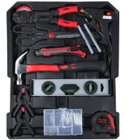Автомобильный набор инструментов Tool Set MD-16064 187 предметов с трещоткой для машины и дома Комплект ручного инструмента MAG-835 в чемодане
