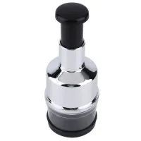 Ручной пресс измельчитель Onion Vegetable Food Chopper SF-462 для измельчения лука и чеснока с крышкой, Чеснокодавка чоппер из нержавеющей стали