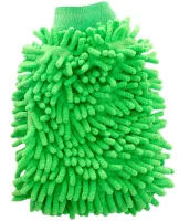 Двухсторонняя рукавичка перчатка Microfibre Super Mitt SB-8605 для мытья машины и уборки пыли, Униврсальная варежка из микрофибры для чистки авто