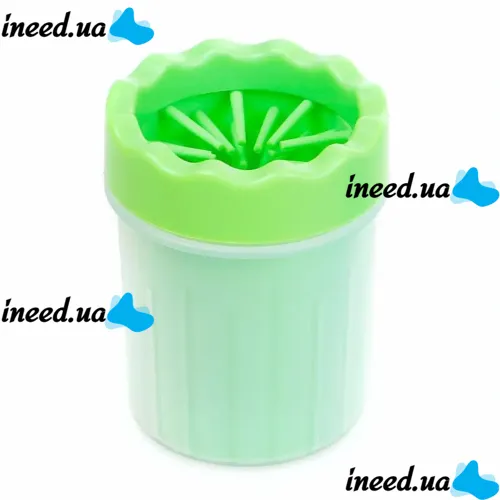 Лапомойка для маленьких собак S Pet Feet Washer Small 11 см, Емкость для мытья лап кошек, Маленький стакан очиститель лап животных