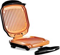 Электрический гриль Gotham Steel Electric Grill контактный прижимной электрогриль для мяса и овощей RAF R522 бутербродница с антипригарным покрытием