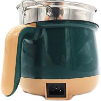 Электрическая рисоварка Rice Cooker JU-551 1.8 л 600 W кастрюля пароварка для жарки и варки с антипригарным покрытием и таймером Зеленая Jubake