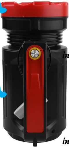 Ручной аварийный фонарь с повербанком Opera Digital OP2895-U 5W 20SMD аккумуляторный светодиодный LED фонарик прожектор 3000mAh Power Bank USB